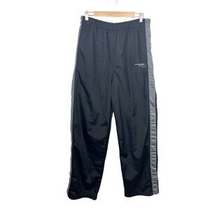 Shaq snap track fleece pants relaxed 90s size‎ M black